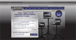 Desktop Screenshot of laptoptripods.com